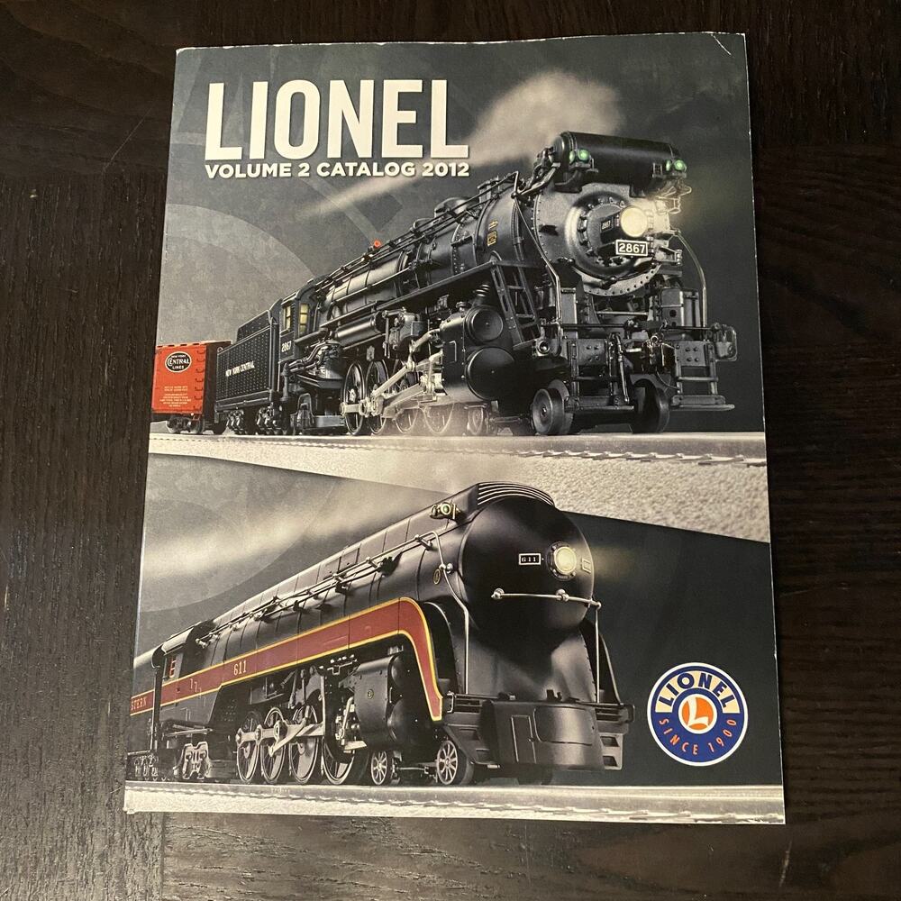 LIONEL VOLUME 2 CATALOG 2012, MODEL TRAINS, O GAUGE, O-27